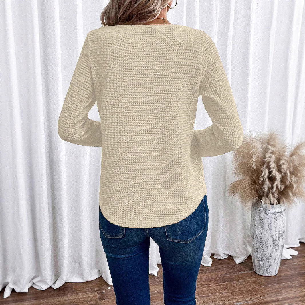 Damen Feinstrickoberteil mit filigranem Häkeleinsatz Stalluxe