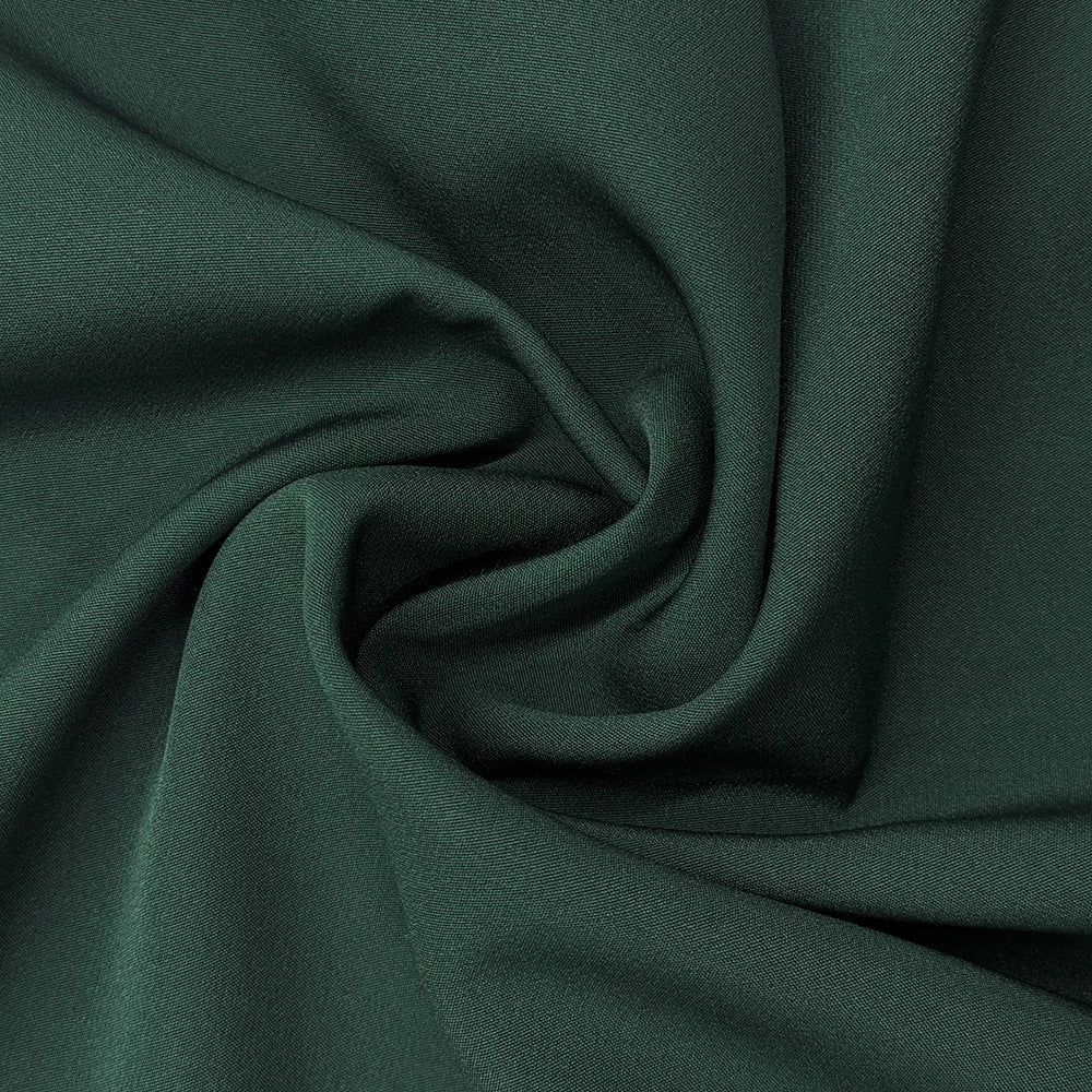 Damen elegantes Kleid mit Puffärmeln und Perlenknopfen Stalluxe