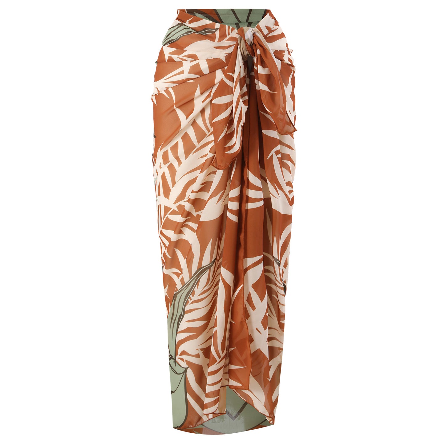 Damen Einseitiger Badeanzug mit modernen Cut-Outs und elegantem Wickelrock Stalluxe