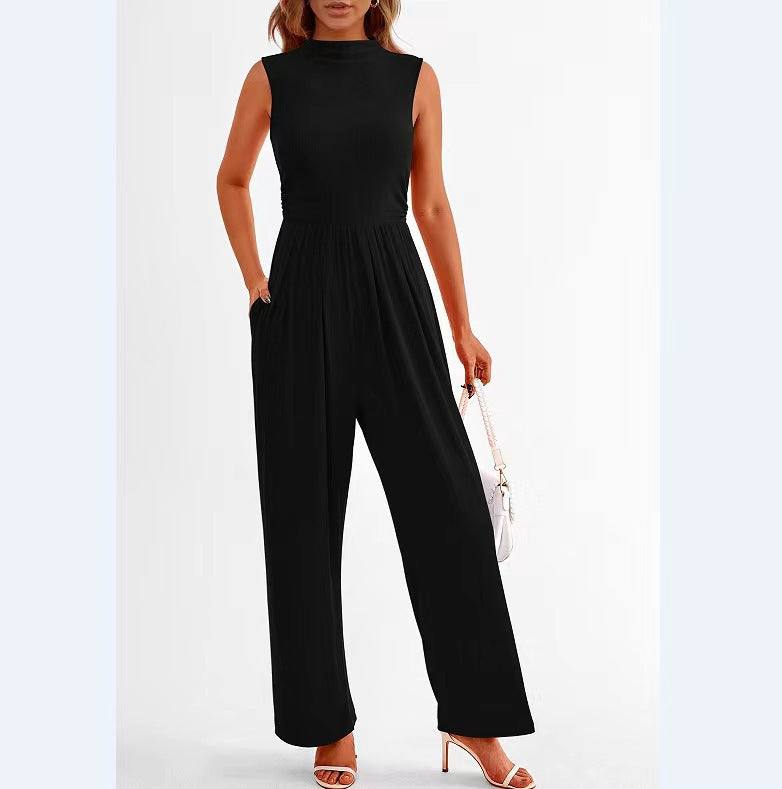 Damen elegante Flowy Jumpsuit Stalluxe