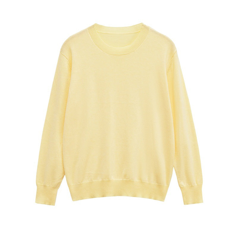 Damen lässiger Pullover aus weichem Material Stalluxe