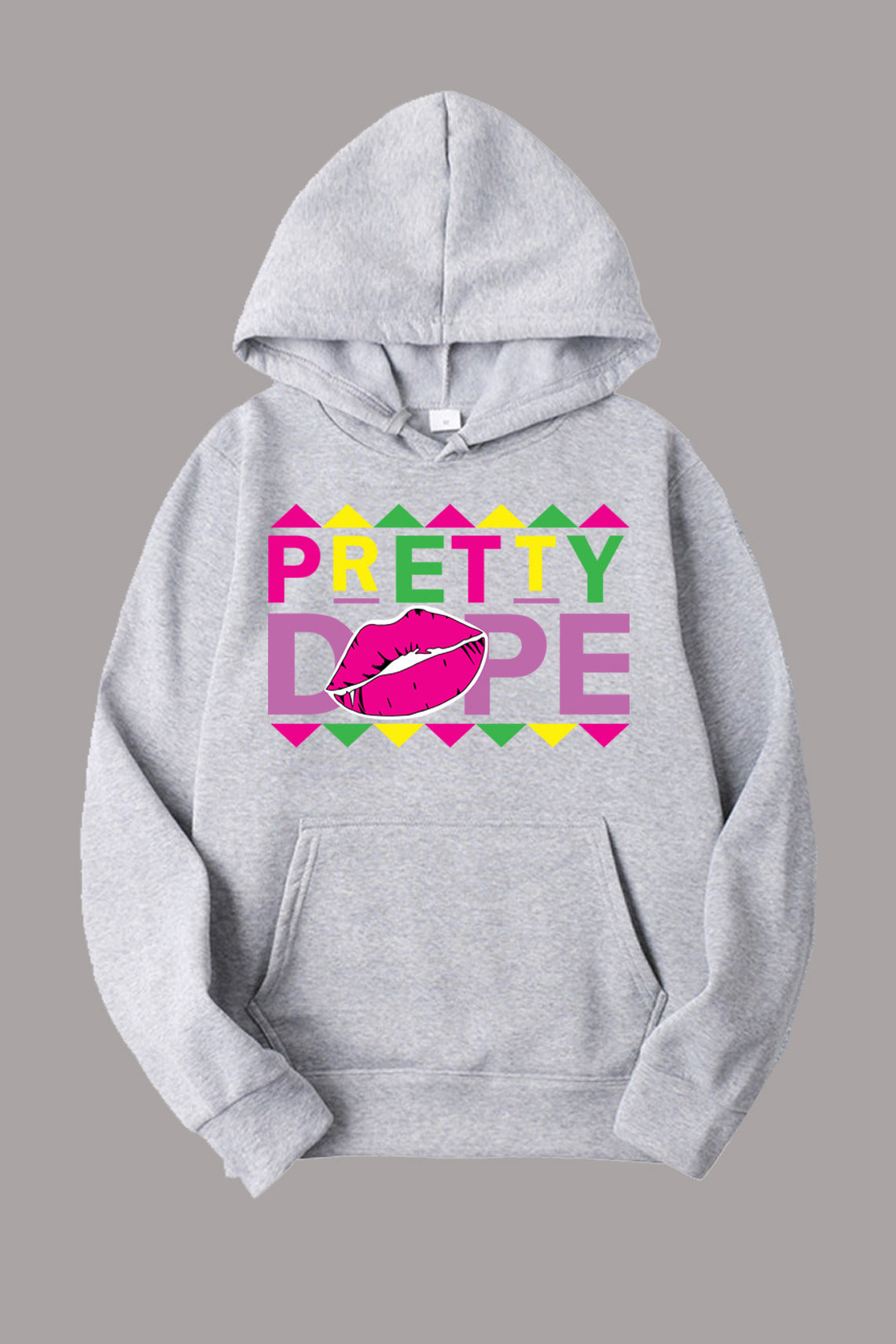 Damen Hoodie mit kreativem Grafikdruck Stalluxe