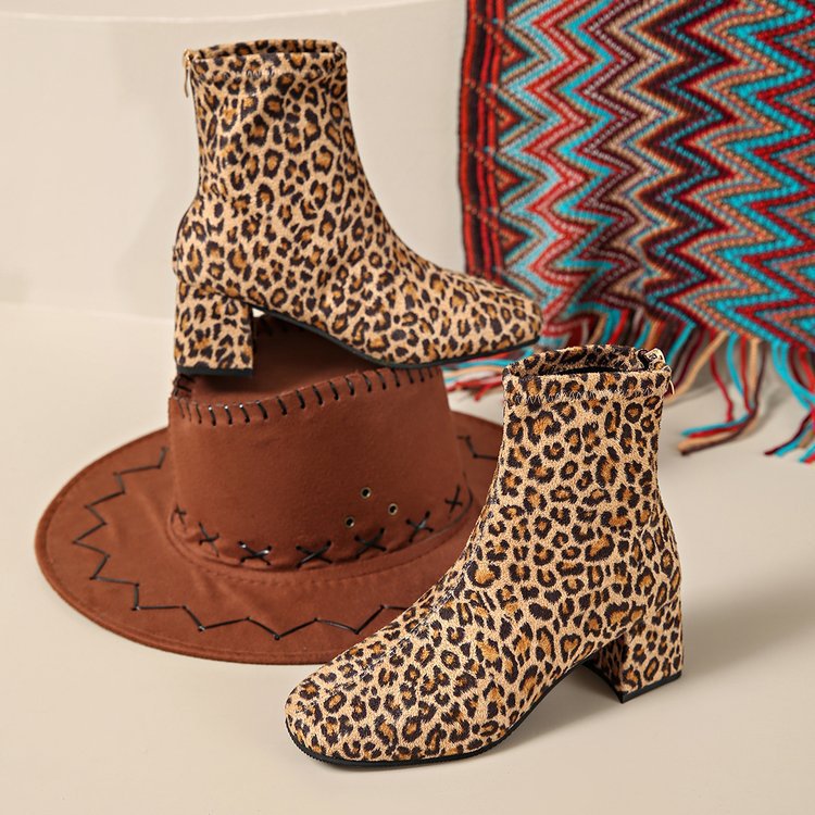 Damen Komfortable Blockabsatz-Stiefeletten aus weichem Wildleder Stalluxe