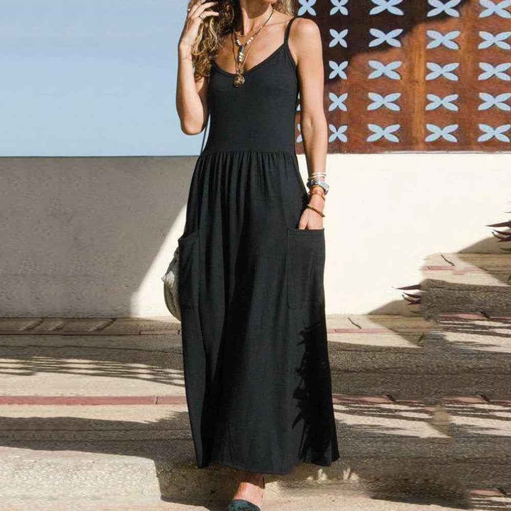 Damen Maxikleid im lässigen Boho-Stil Stalluxe
