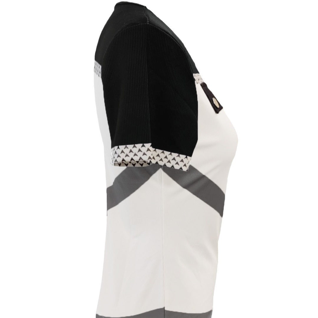 Damen Modisches Oberteil mit Reißverschluss und kontrastierenden Details Stalluxe