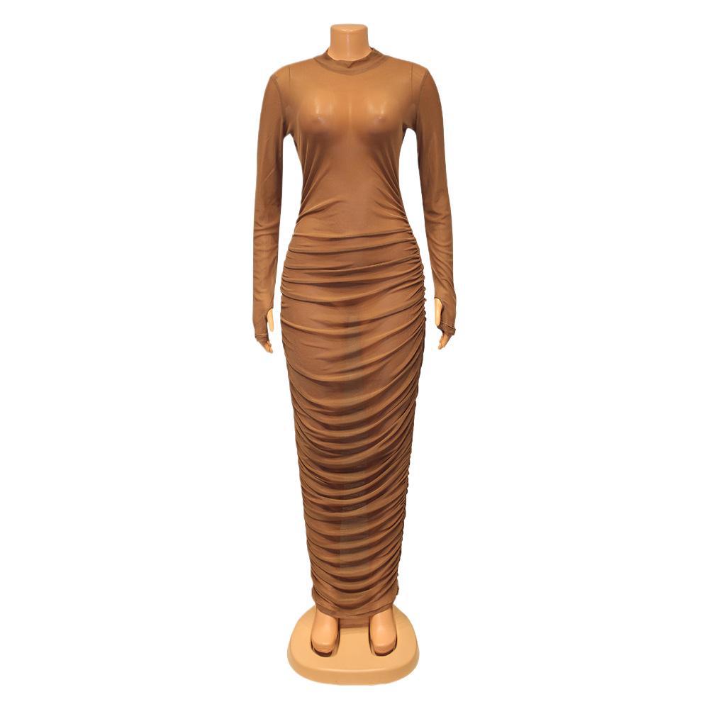 Damen Figurbetontes Maxikleid Stalluxe