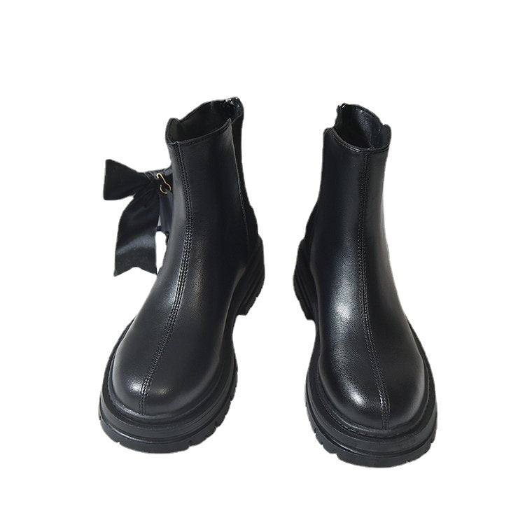 Damen Modische Chelsea-Stiefel mit rutschfester Profilsohle und elastischem Einsatz Stalluxe