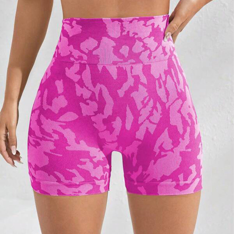 Damen Sportliche Ripp-Shorts mit hohem Bund und optimierter Passform Stalluxe