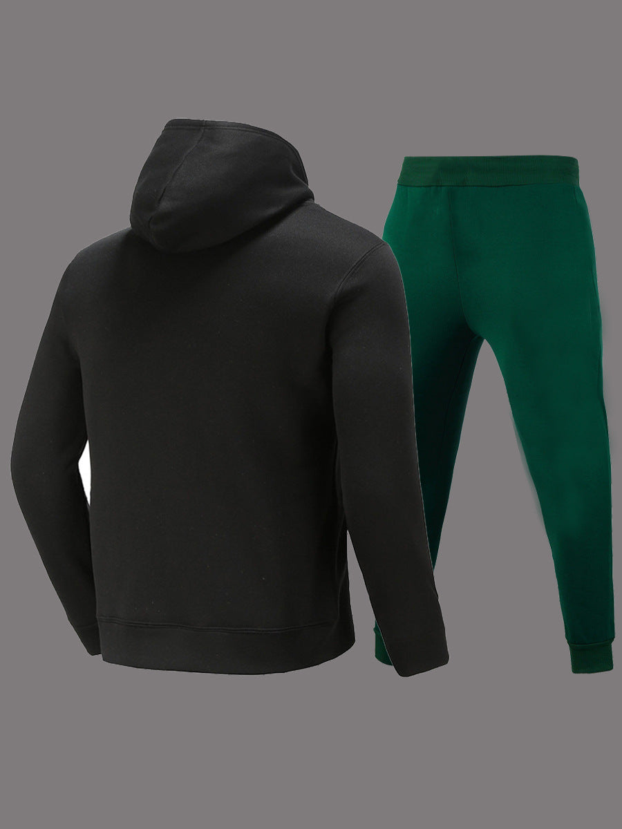 Herren Hoodie- und Jogginghose-Set mit avantgardistischem Grafikdesign und bequemer Passform Stalluxe