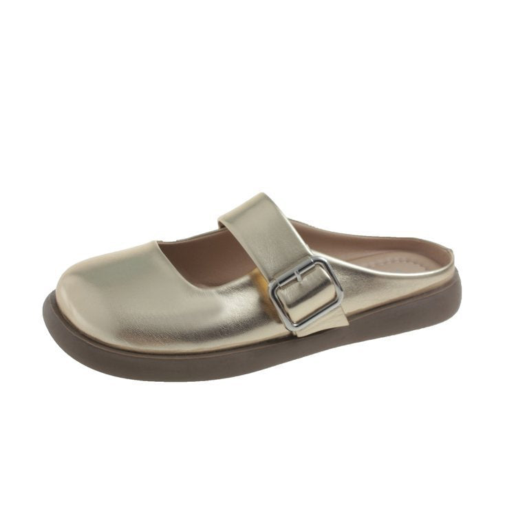 Damen Komfortable Mules mit verstellbarem Riemen und anatomischem Fußbett Stalluxe