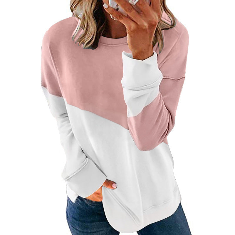 Damen Sweatshirt im modernen Farbblockdesign Stalluxe