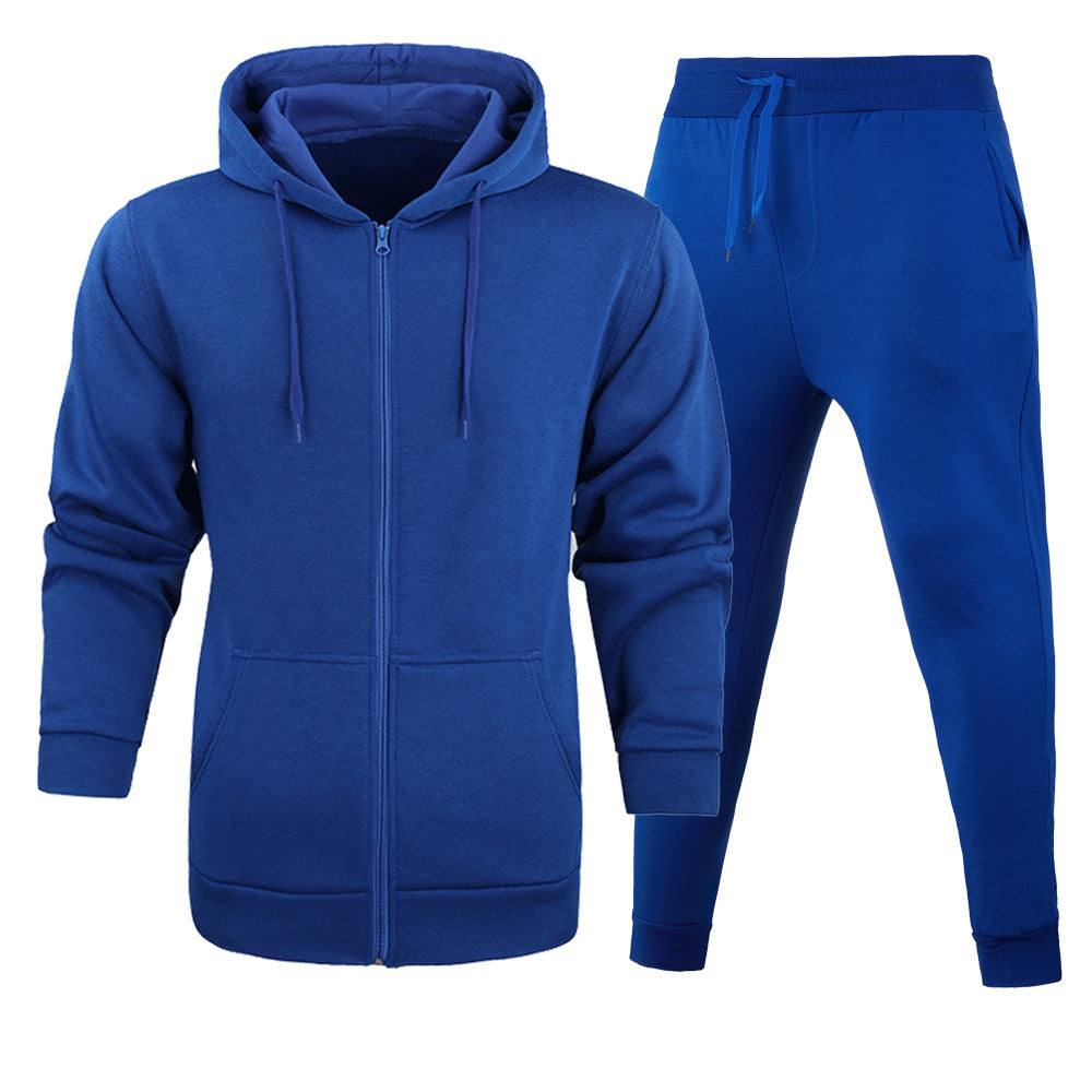 Damen Sportliches Kapuzenjacken- und Jogginghosen-Set mit funktionalen Taschen Stalluxe
