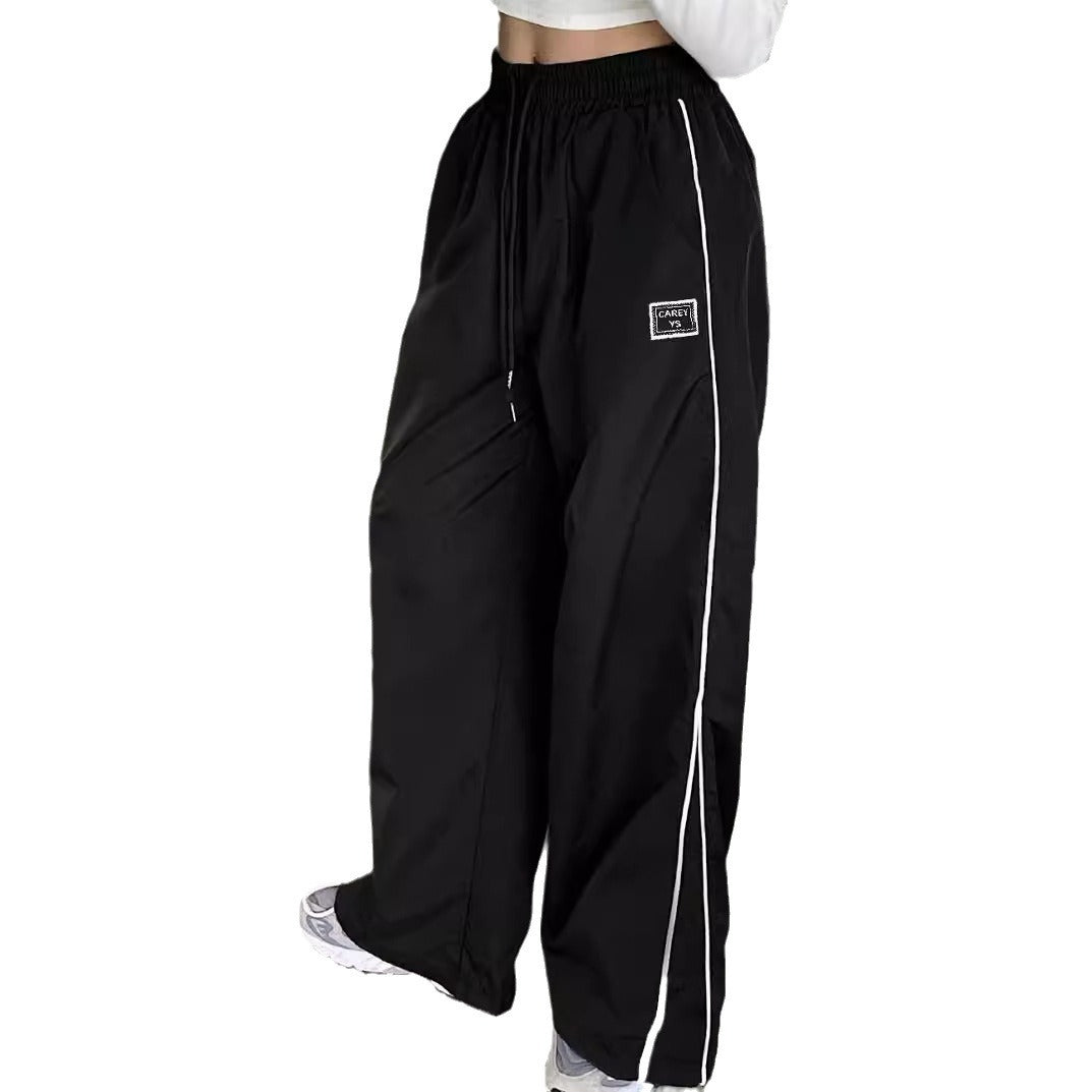 Damen lockere Workout-Hosen mit elastischem Bund und praktischen Taschen Stalluxe