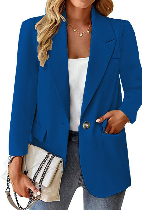 Damen Eleganter Oversized Blazer mit Taillierung und praktischen Taschen Stalluxe