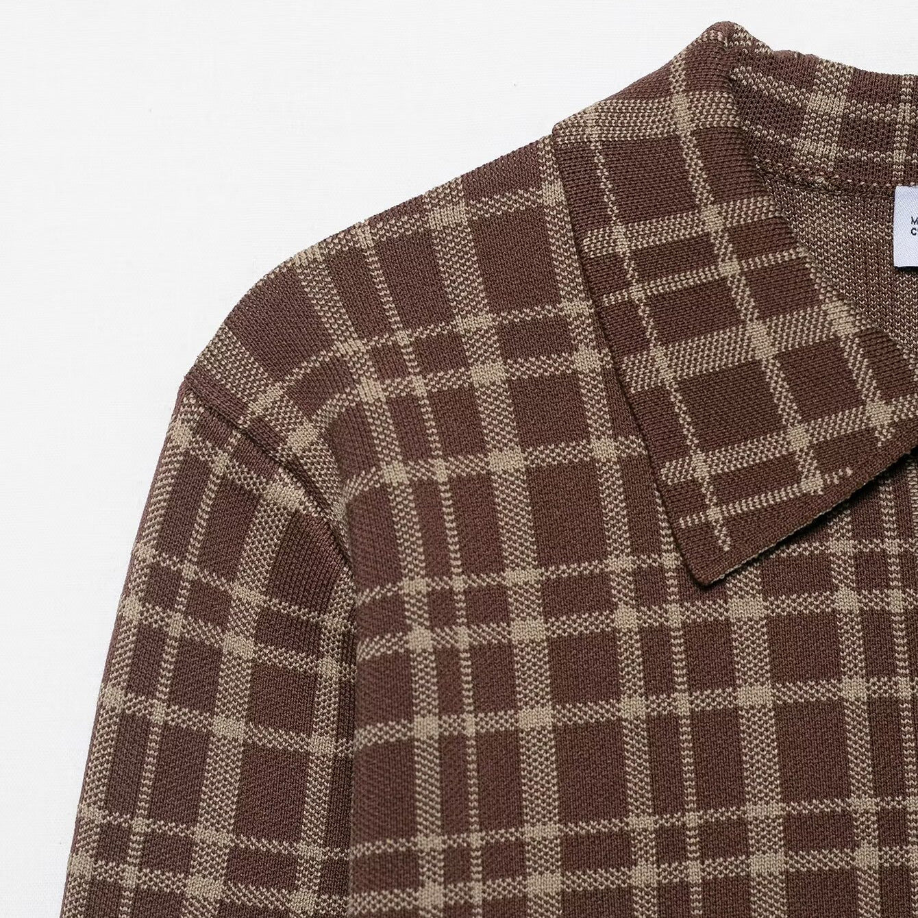 Damen Karo-Jacke mit praktischen Taschen und modischem Kragen Stalluxe