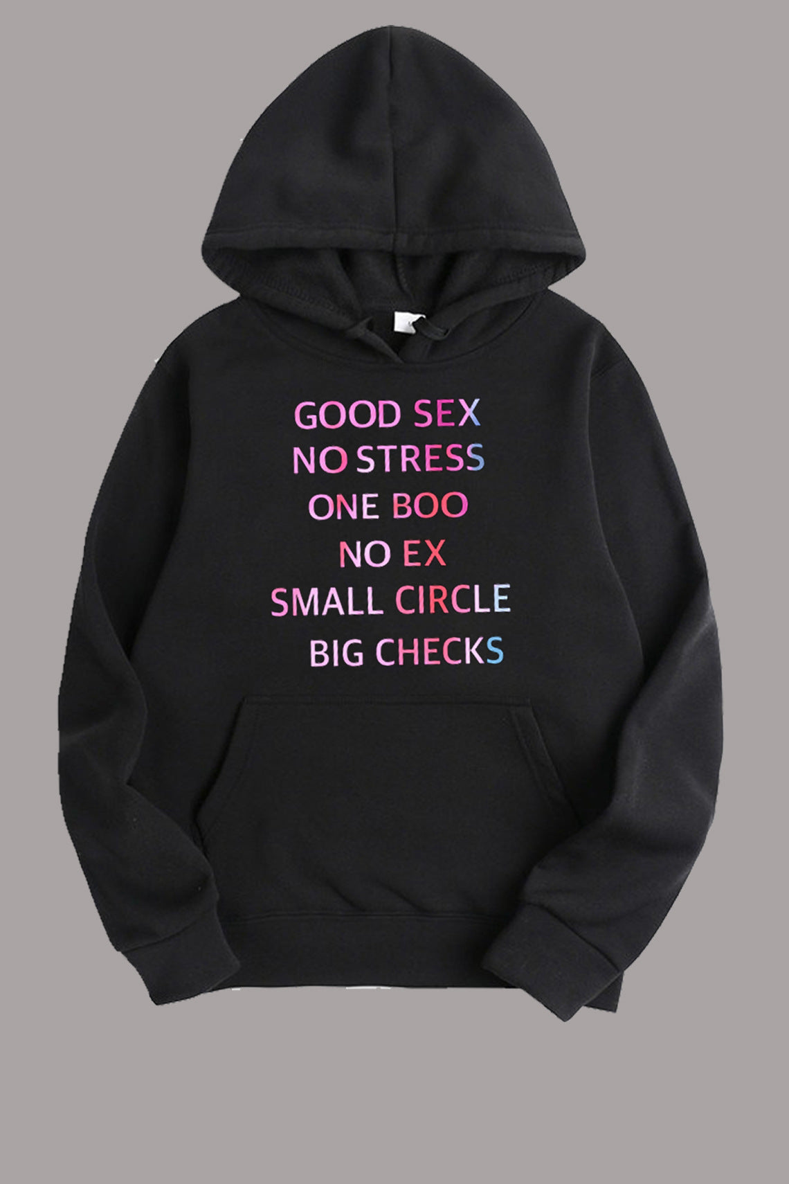 Damen Kapuzenpullover mit kreativem Spruch Stalluxe