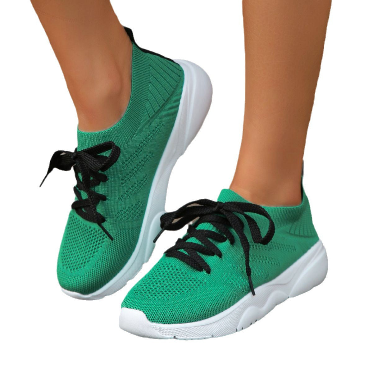 Damen Sportliche Sneakers mit atmungsaktivem Mesh-Obermaterial Stalluxe