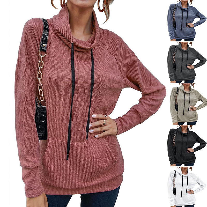 Damen modischer Kapuzensweater mit praktischen Taschen und ergonomischem Schnitt Stalluxe