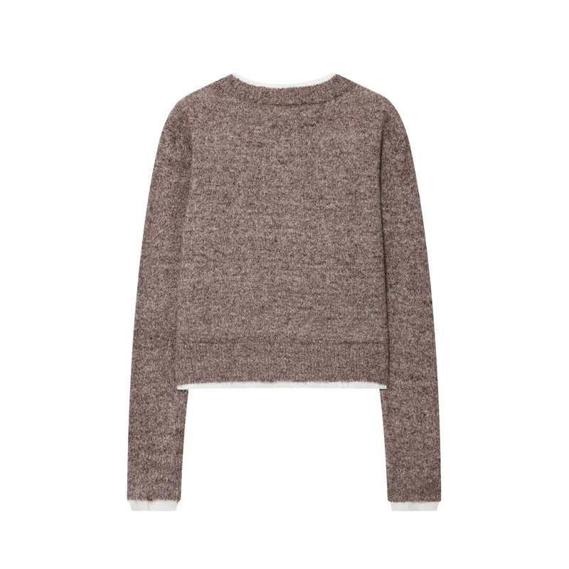 Damen modische Strickjacke mit feinem Knit-Design und eleganten Knopfdetails Stalluxe