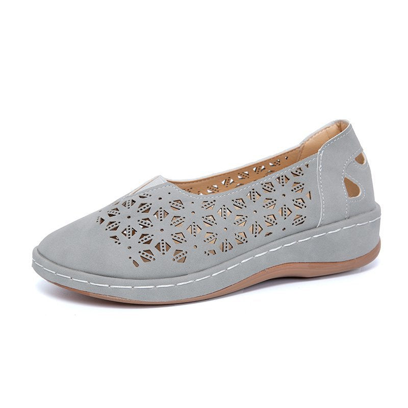 Damen elegante Clogs mit luftigen Schnittmuster und bequemer Sohle Stalluxe