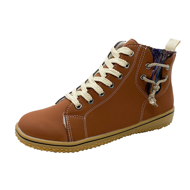 Damen modische Schnür-Stiefeletten mit dekorativem Design und hohem Tragekomfort Stalluxe