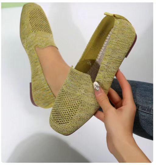 Damen Atmungsaktive Slipper aus Netzmaterial mit flexiblem Fussbett Stalluxe