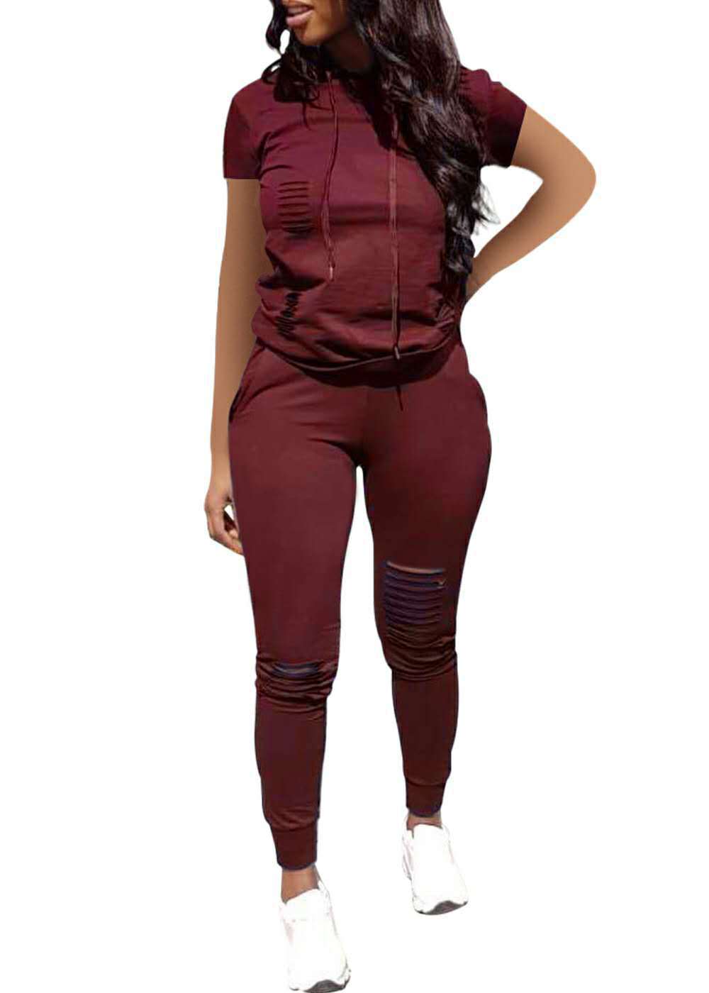 Damen Jogginganzug mit stylischen Zipper-Details und sportlicher Passform Stalluxe