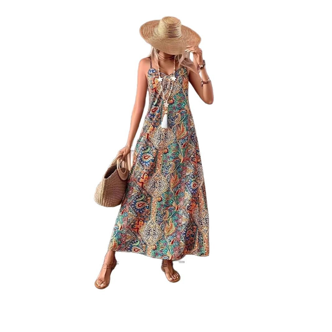 Damen Maxikleid Stalluxe