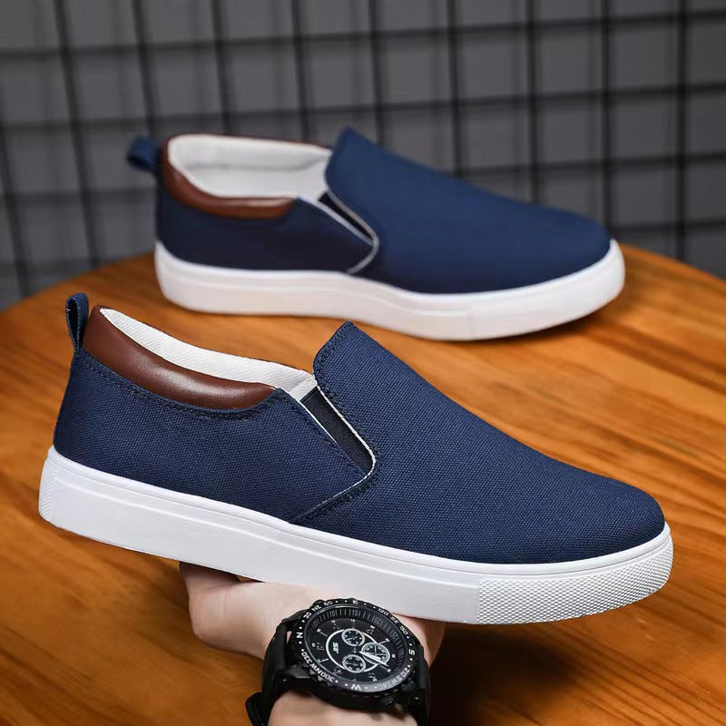 Damen Bequeme Slip-On Sneakers mit atmungsaktiver Oberflächenstruktur Stalluxe