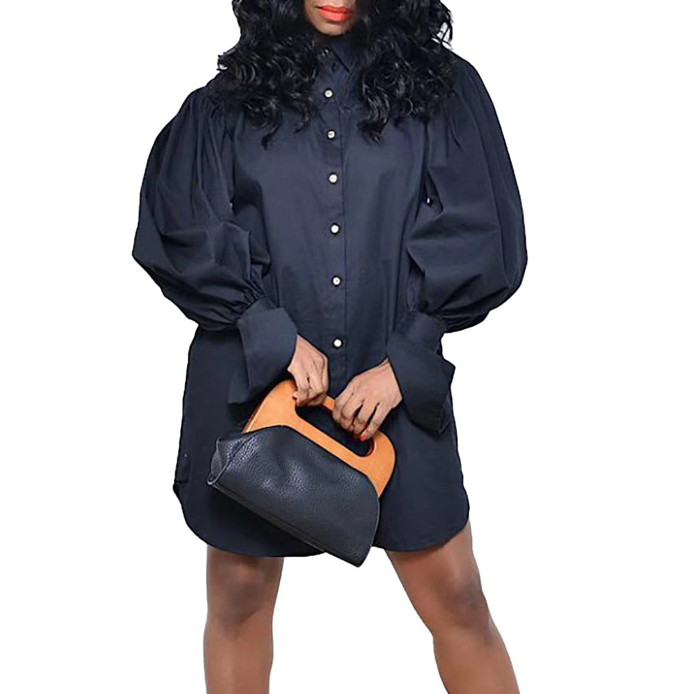 DamenOversized Hemdblusenkleid Stalluxe