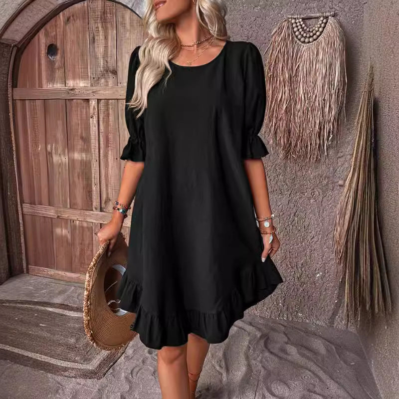 Damen lässiges Sommerkleid Stalluxe