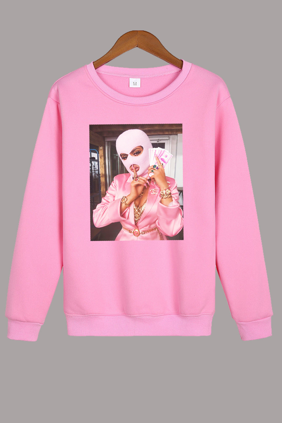 Damen Sweatshirt mit urbanem Grafikdesign Stalluxe
