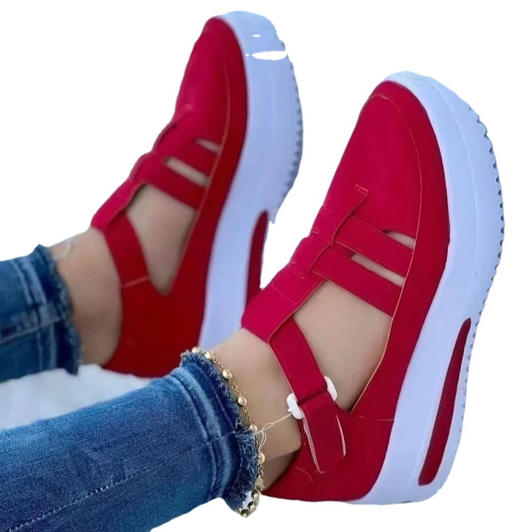Damen Sportliche Slip-On Sneakers mit elastischen Trägern und rutschfester Sohle Stalluxe