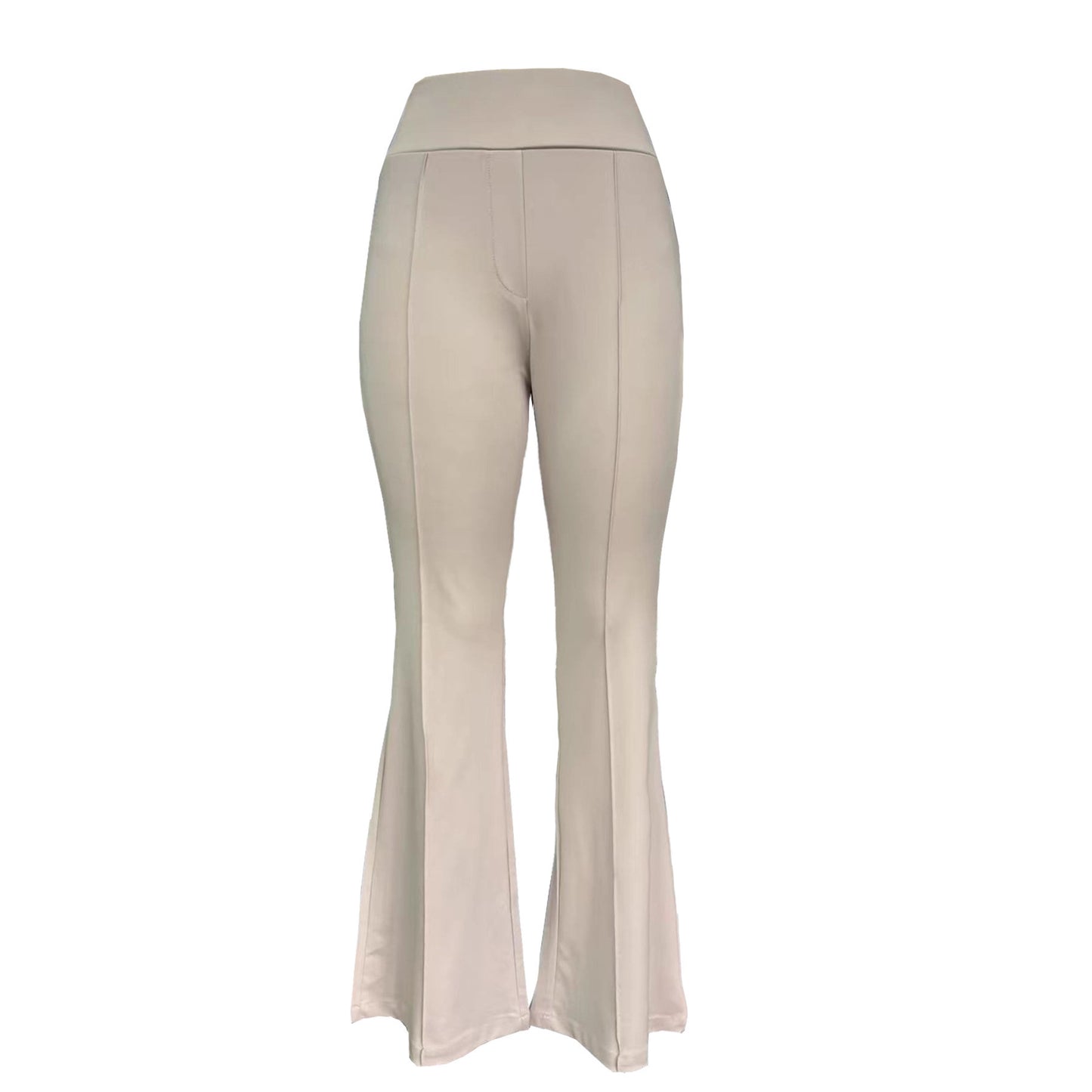 Damen Elegante Flared-Hosen mit hohem Bund und figurschmeichelndem Schnitt Stalluxe
