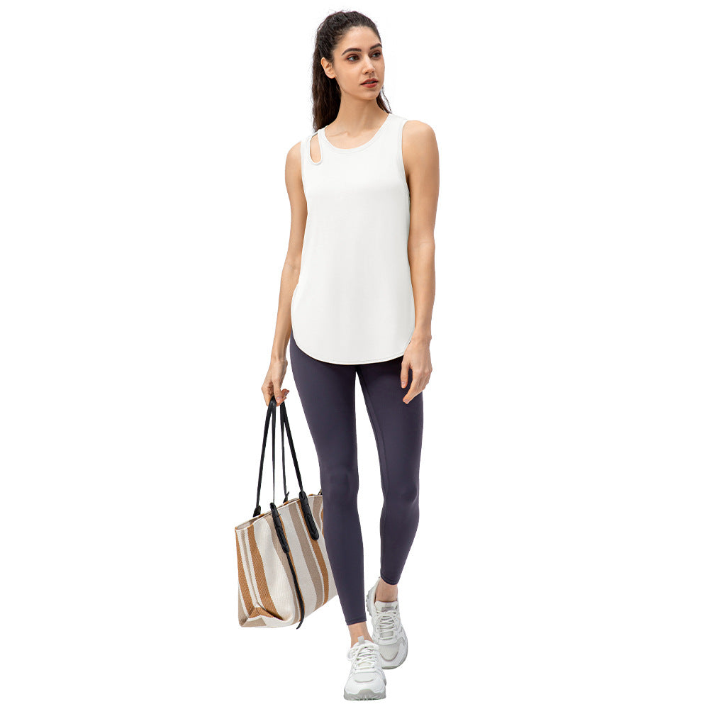 Damen Sportliches Funktions-Tanktop mit elegantem Pailletten-Detail Stalluxe