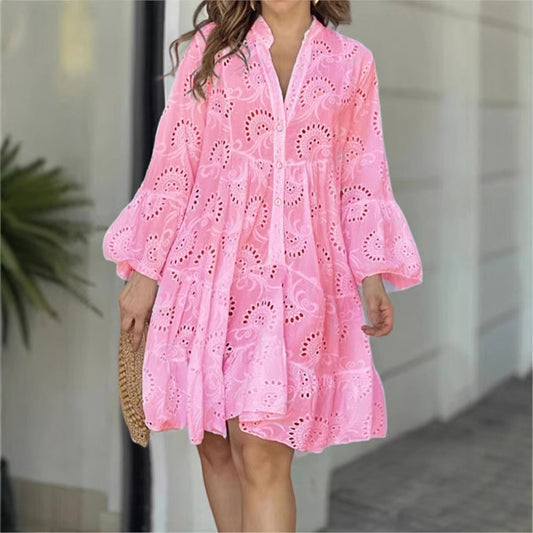 Damen Sommerkleid im lässigen Schnitt Stalluxe