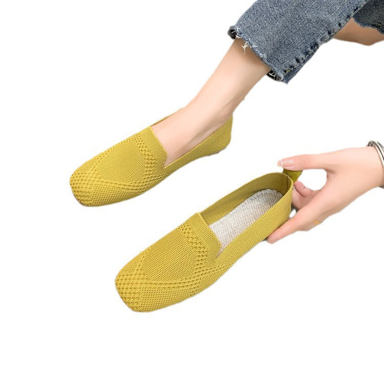 Damen Atmungsaktive Slipper aus Netzmaterial mit flexiblem Fussbett Stalluxe