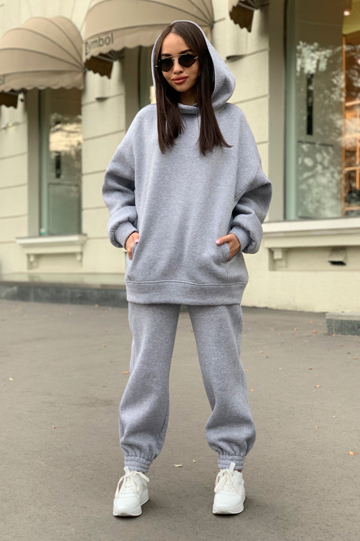 Women's Cozy Hooded Sweatpants Set Stalluxe