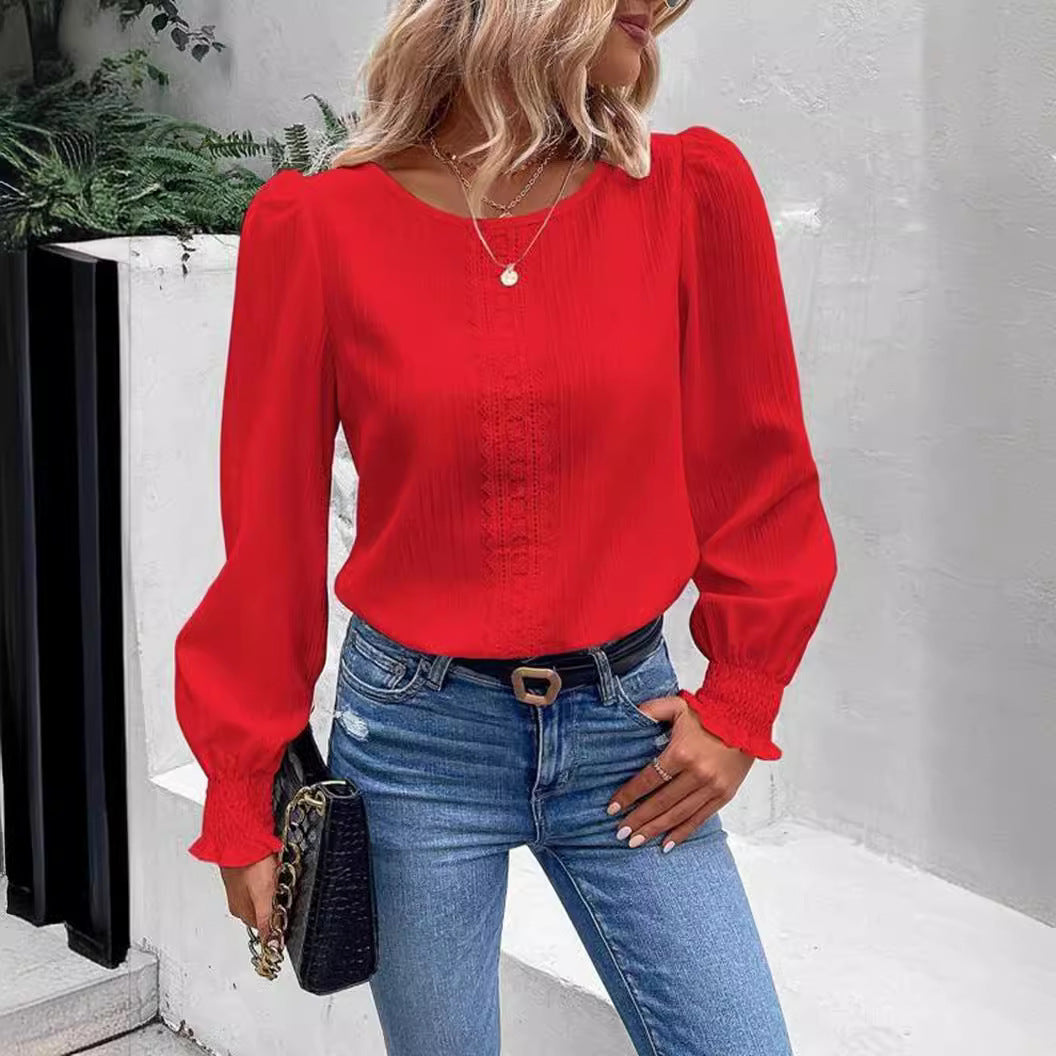 Damen Elegantes und luftiges Blusenshirt Stalluxe