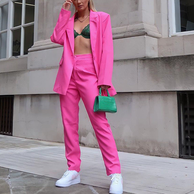 Damen Anzug im Oversize-Stil mit schickem Schnitt Stalluxe