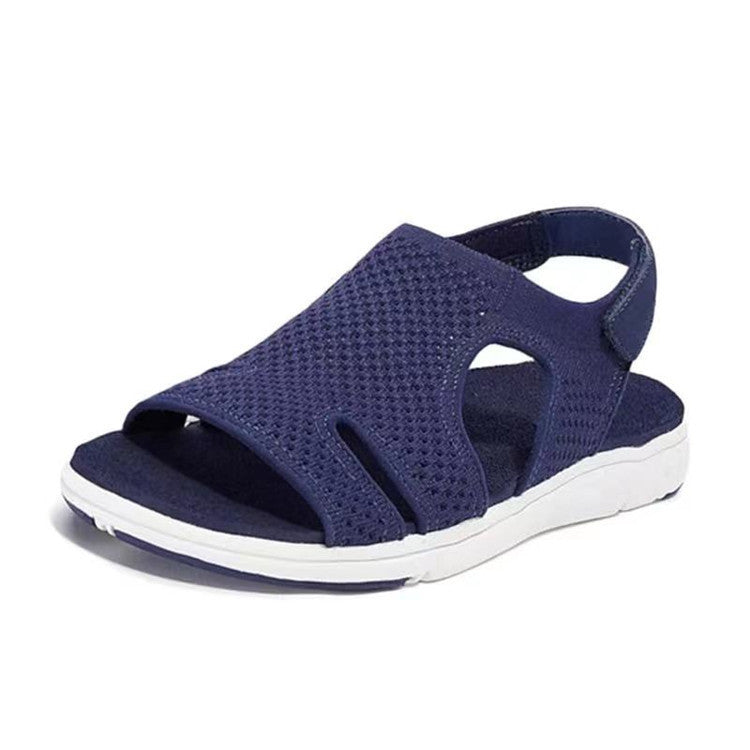 Damen Freizeitsandalen mit atmungsaktiver Netzstruktur Stalluxe