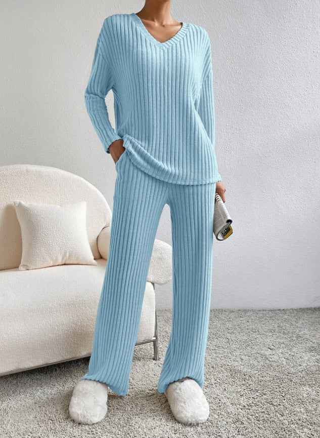 Damen gemütlicher Strickanzug Stalluxe