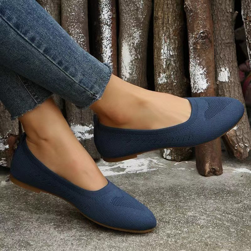 Damen Ballerinas mit atmungsaktivem Obermaterial Stalluxe