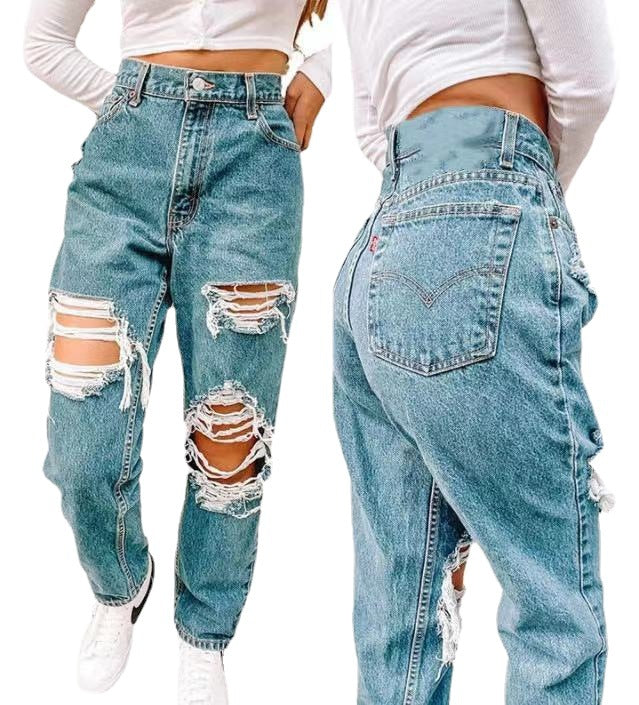 Damen destroyed Jeans Stalluxe
