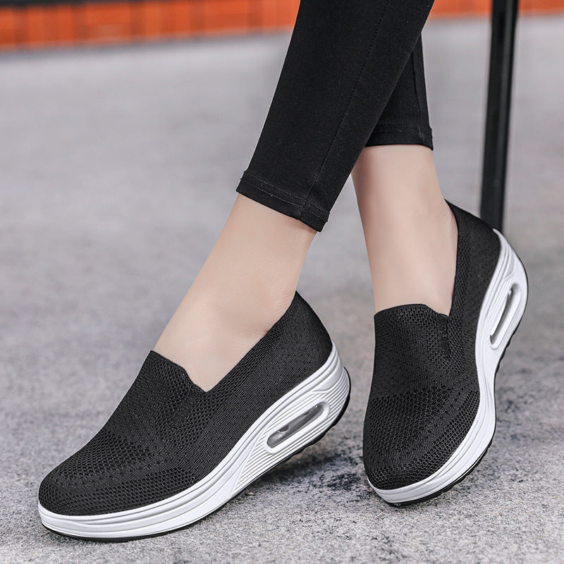 Damen Komfortable Slip-On Sneakers mit innovativer Dämpfungstechnologie Stalluxe