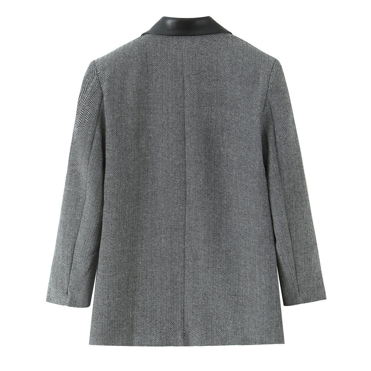 Damen modischer Blazer mit doppelter Knopfleiste und elegantem Revers Stalluxe