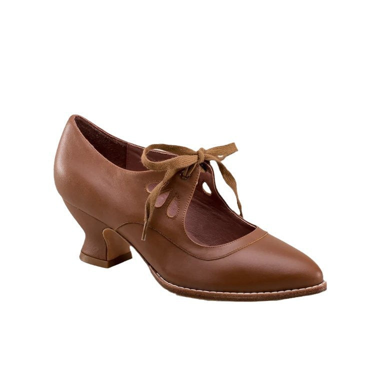 Damen Elegante Schnürpumps mit moderner Öffnung und klassischem Design Stalluxe