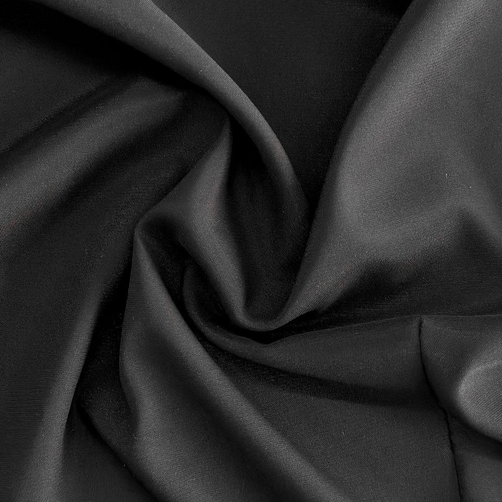 Damen Kleid mit Kontrastkragen und Rüschendetails Stalluxe
