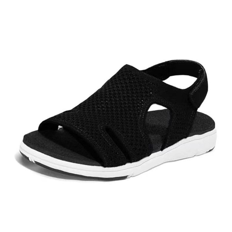 Damen Freizeitsandalen mit atmungsaktiver Netzstruktur Stalluxe