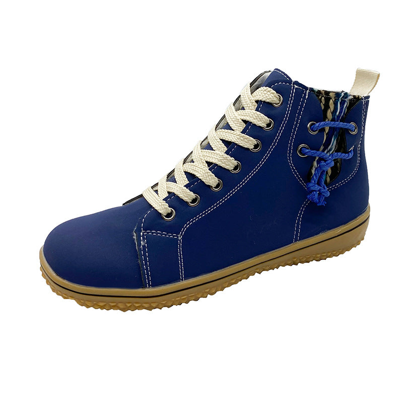 Damen modische Schnür-Stiefeletten mit dekorativem Design und hohem Tragekomfort Stalluxe
